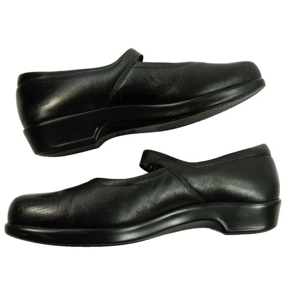 Tripad Sas Womens Size 7 N Narrow Mary Jane Black Dress Shoes Strap Made in USA - Picture 9 of 11
